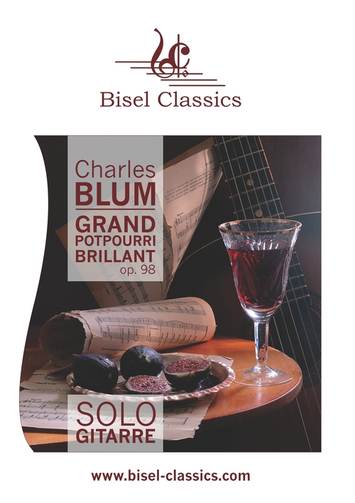 Product picture Blum: Grand Potpourri Brillant, Opus 98, Gitarre