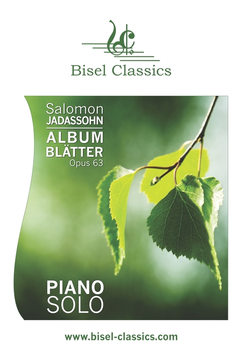 Product picture Jadassohn: Albumblatter, Opus 63 - Piano Solo