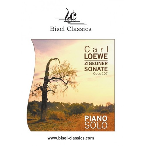 Product picture Loewe: Zigeuner-Sonate Opus 107, Piano Solo