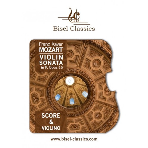 Product picture Mozart: Violin Sonata in F, Opus 15, Score and Violin Part