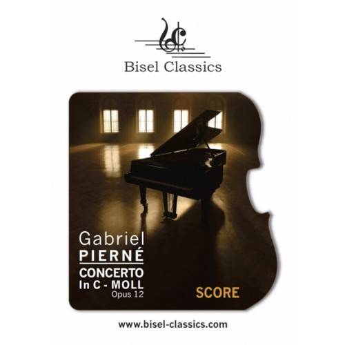 Product picture Pierne: Concerto in c-Moll, Opus 12, Score