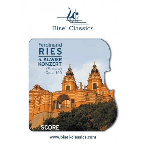 Product picture Ries: 5. Klavierkonzert (Pastoral), Opus 120, Score