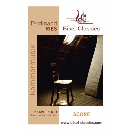Product picture Ries: 5. Klaviertrio - Score / Partitur