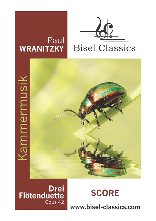Product picture Wranitzky: Drei Flotenduette, Opus 42