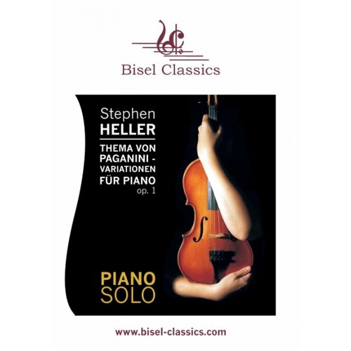 Product picture Heller: Thema von Paganini, Variationen fur Piano op. 1