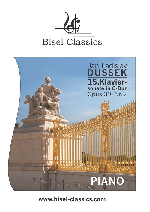 Product picture Dussek: 15. Klaviersonate in C-Dur Opus 39, Nr. 2