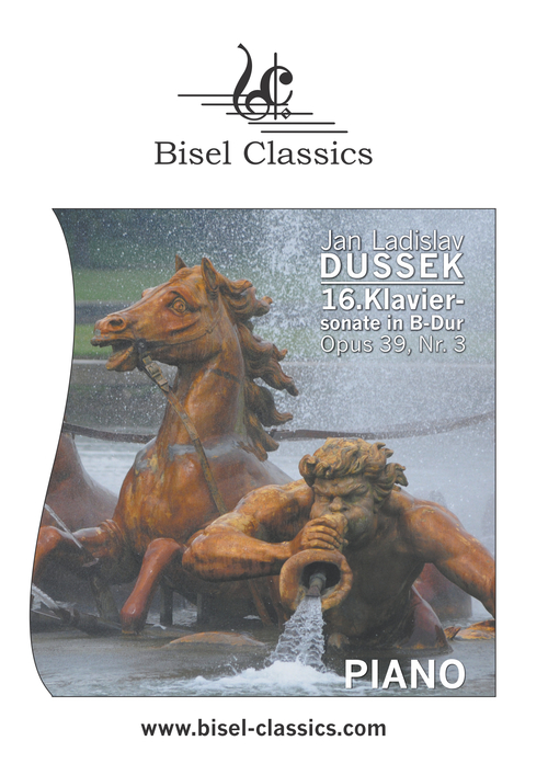 Product picture Dussek: 16. Klaviersonate in B-Dur Opus 39, Nr. 3