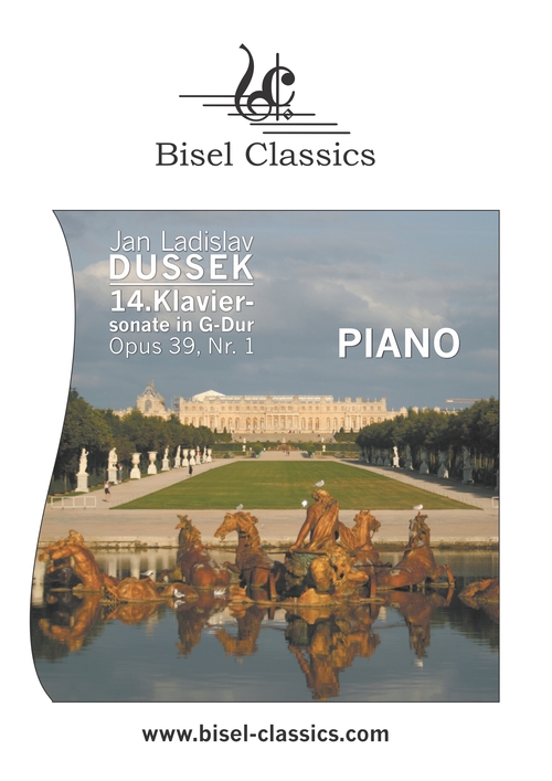 Product picture Dussek: 14. Klaviersonate in G-Dur Opus 39, Nr. 1